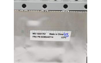Lenovo 5CB0U42714 COVER Upper Case ASM_GK L 81SX