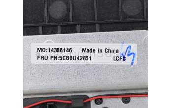 Lenovo 5CB0U42851 COVER Upper Case ASM_SP L 81LL NBL