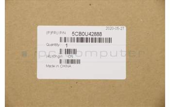 Lenovo 5CB0U42888 C-Cover with keyboard,USA English,White,Non_Backlight