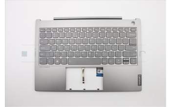 Lenovo 5CB0U43206 C-Abdeckung mit Tastatur, Englisch (US, Euro), Mineralgrau, Hintergrundbeleuchtung