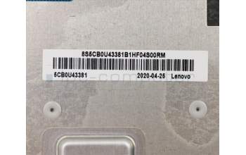 Lenovo 5CB0U43381 COVER UpperCaseASM B UK_NFP_PG W/UK