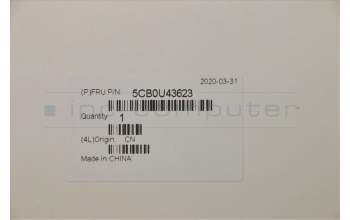 Lenovo 5CB0U43623 COVER C COVER_MGR_AL W/KB HUN
