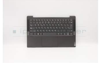 Lenovo 5CB0U44101 C-Cover with keyboard, Spanish, Iron Grey, Backlight