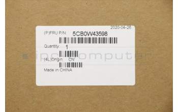 Lenovo 5CB0W43598 COVER UpperCaseASM_US INT\'E W 81TE IG BL