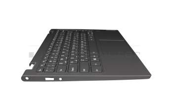 5CB0W43751 original Lenovo keyboard incl. topcase UAE (emirati) grey/grey with backlight