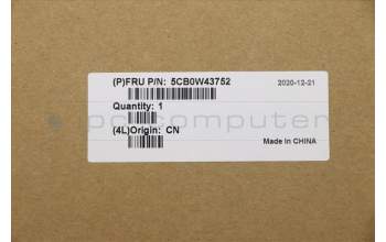 Lenovo 5CB0W43752 COVER Upper Case ASM_BE Q 81UE