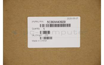 Lenovo 5CB0W43929 COVER Upper Case ASM_US W 81VS PG