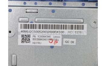 Lenovo 5CB0W43945 COVER Upper Case ASM_GR W 81VS IB