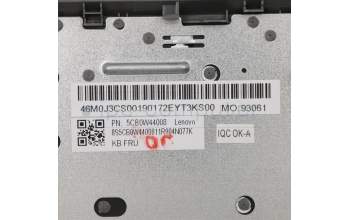 Lenovo 5CB0W44008 COVER Upper Case ASM_UK W 81VR PG