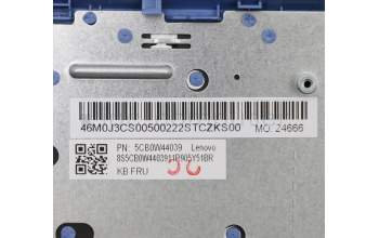 Lenovo 5CB0W44039 COVER Upper Case ASM_UK W 81VR IB