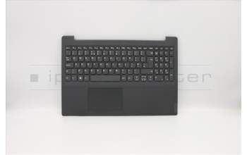 Lenovo 5CB0W44093 C-Abdeckung mit Tastatur, Englisch (GB), Eisengrau, Ohne_Hintergrundbeleuchtung