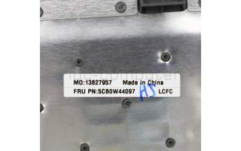 Lenovo 5CB0W44097 COVER Upper Case ASM_BU L81YEIGTEX