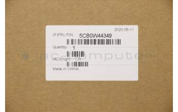 Lenovo 5CB0W44349 COVER Upper CaseQ20RV FP_MGR_BL_ FRA