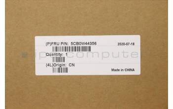 Lenovo 5CB0W44356 COVER Upper CaseQ20RV FP_MGR_BL_ HUN