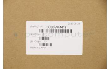 Lenovo 5CB0W44419 COVER Upper Case20RV FP_MGR_NBL_ HIN