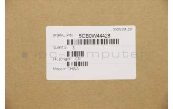 Lenovo 5CB0W44428 C-Abdeckung mit Tastatur, Russisch, Mineralgrau, Nicht_beleuchtet, Fingerabdruck