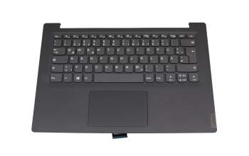 5CB0W44514 original Lenovo keyboard incl. topcase DE (german) grey/grey