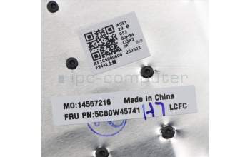 Lenovo 5CB0W45741 COVER Upper Case ASM_UK L81W6 BKTEX