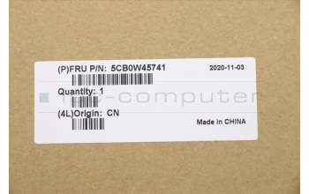 Lenovo 5CB0W45741 COVER Upper Case ASM_UK L81W6 BKTEX