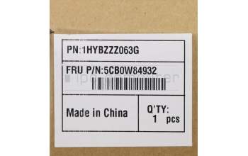 Lenovo 5CB0W84932 COVER Keyboad Bezel ASM w/oFPR win