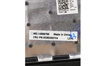 Lenovo 5CB0X55744 COVER Upper case ASM_US INTE L81W6 BKIMR