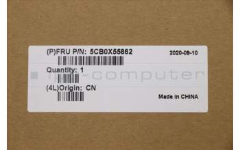 Lenovo 5CB0X55862 C-Abdeckung mit Tastatur, Arabisch, Grau