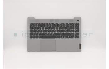 Lenovo 5CB0X56102 C-Abdeckung mit Tastatur, Slowenisch, Platingrau, Hintergrundbeleuchtung, Fingerabdruck