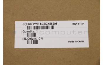 Lenovo 5CB0X56208 C-Abdeckung mit Tastatur, Tschechisch, Hintergrundbeleuchtung, Fingerabdruck