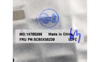 Lenovo 5CB0X56239 C-Cover with keyboard,Czech,Backlight,Non_Fingerprint