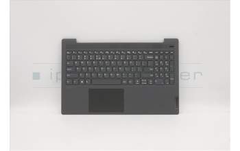 Lenovo 5CB0X56362 C-Abdeckung mit Tastatur, Englisch (US, Euro), Platingrau, Ohne_Hintergrundbeleuchtung, Ohne_Fingerabdruckscanner
