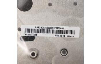 Lenovo 5CB0X56503 C-Abdeckung mit Tastatur, Deutsch, Platingrau, Nicht_beleuchtet, Ohne_Fingerabdruckscanner