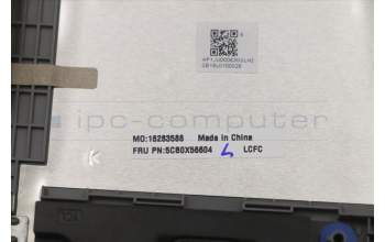 Lenovo 5CB0X56604 Baugruppe Oberer Gehäuseteil_BE L81WA NFPPGYDIS