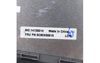 Lenovo 5CB0X56615 COVER Upper Case ASM_UK L81WA FPPGYDIS