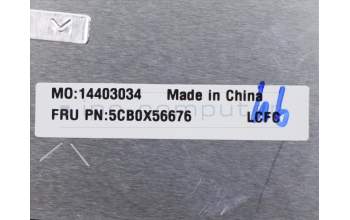 Lenovo 5CB0X56676 C-Cover with keyboard, Italian, Abyss Blue, Non-Backlight, Fingerprint, UK