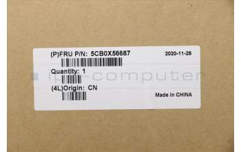 Lenovo 5CB0X56687 COVER Upper Case ASM_GR L81WA FPABEDIS