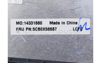 Lenovo 5CB0X56687 COVER Upper Case ASM_GR L81WA FPABEDIS