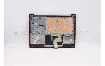 Lenovo 5CB0X56729 C-Cover with keyboard, Czech, Coral Red, Non-Backlight, Non-Fingerprint, UK