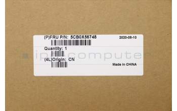 Lenovo 5CB0X56748 C-Cover with keyboard,Arabic,Coral Red,Non_Backlight,Fingerprint