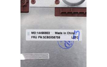 Lenovo 5CB0X56759 COVER UpperCaseASM_CZ-SKL81WAFPCRDDIS