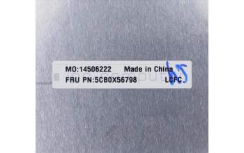 Lenovo 5CB0X56798 COVER Upper Case ASM_SW L81WC NFPABDIS