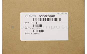 Lenovo 5CB0X56964 C-Abdeckung mit Tastatur, USA – Englisch, Platingrau, Ohne_Hintergrundbeleuchtung