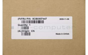 Lenovo 5CB0X57447 COVER Upper Case ASM_UK L81WB NFPBKDIS