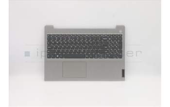 Lenovo 5CB0X57500 C-Cover with keyboard,US English Euro,Platinum Grey,Non_Backlight,Non_Fingerprint