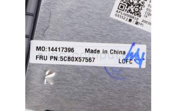 Lenovo 5CB0X57567 COVER Upper Case ASM_UK L81WB FPABDIS