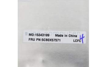 Lenovo 5CB0X57571 COVER Upper Case ASM_TI L81WB FPABDIS