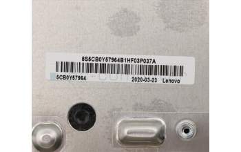 Lenovo 5CB0Y57964 C-Cover with keyboard, Nordic, Non-Backlight, UK