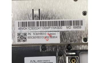 Lenovo 5CB0Y85313 COVER Upper Case ASM_FR BL NFP W81X1PG