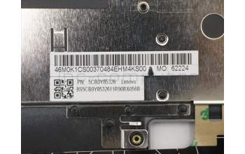 Lenovo 5CB0Y85326 COVER Upper Case ASM_USI BL NFP W81X1PG