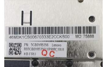 Lenovo 5CB0Y85356 COVER Upper Case ASM_SW NBL NFP W81X1PG