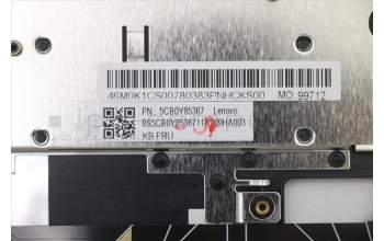 Lenovo 5CB0Y85367 COVER Upper Case ASM_SP BL FP W81X1PG